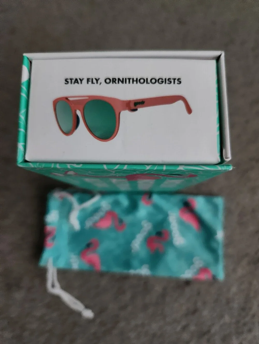 Goodr Stay Fly Orinthologist Sunglasses Unisex
